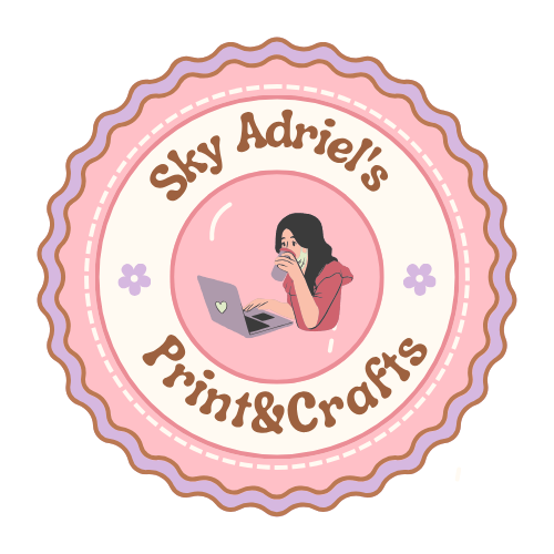 SkyAdriel's Print and Crafts Logo